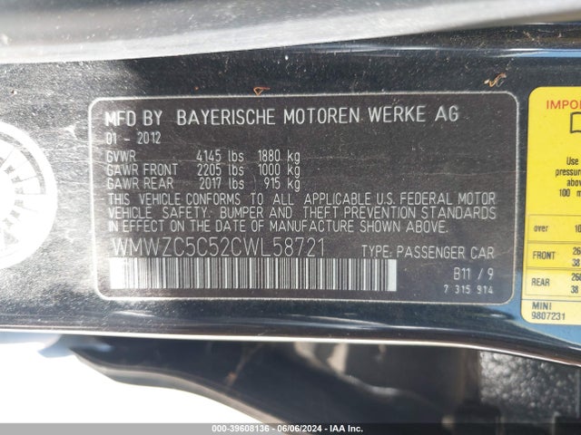 2012 MINI COOPER S COUNTRYMAN WMWZC5C52CWL58721 Photo 8