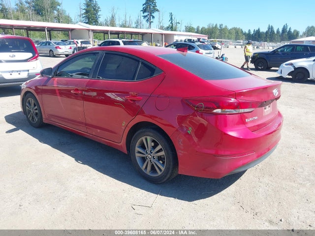 Hyundai ELANTRA SEL 2018 5NPD84LF7JH285463 Image 3