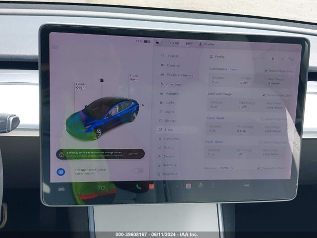 5YJ3E1EB7KF421832 Tesla Model 3 Long Range/performance