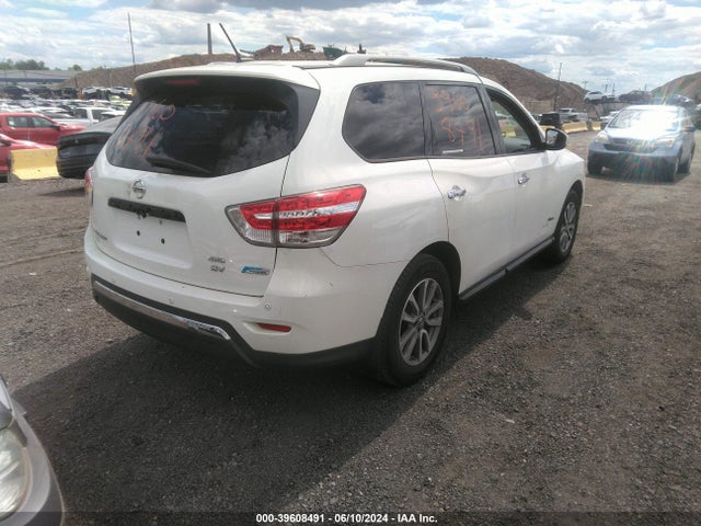 Nissan Pathfinder Hybrid Sv 2014 5N1CR2MMXEC658731 Image 4