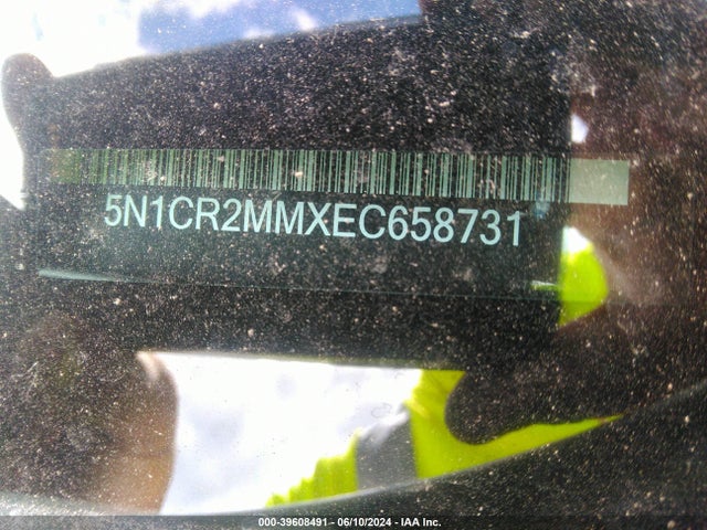 Nissan Pathfinder Hybrid Sv 2014 5N1CR2MMXEC658731 Image 9