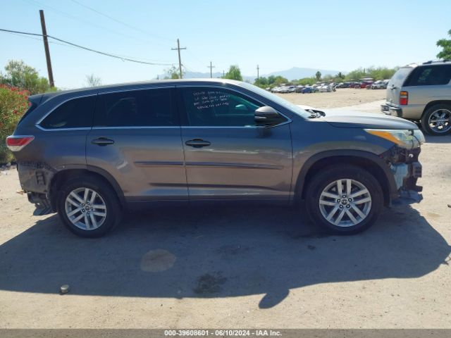 5TDBKRFH6GS347649 Toyota Highlander Le V6