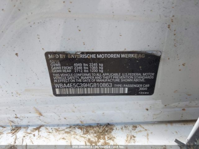 WBA4E5C39HG810863 BMW 440i Gran Coupe Xdrive