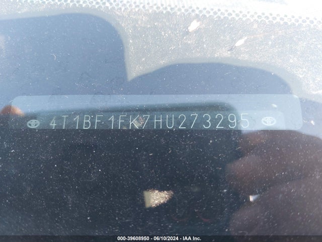 Toyota CAMRY SE 2017 4T1BF1FK7HU273295 Image 17