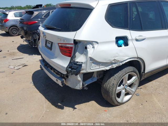 5UXWZ7C37H0X39617 BMW X3 Sdrive28i