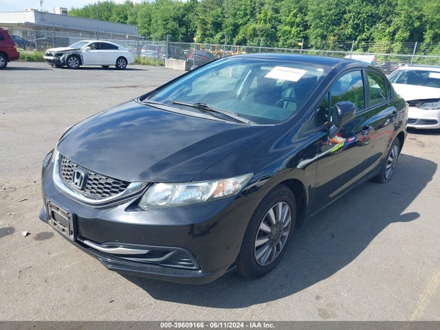 Honda Civic Lx 2014 2HGFB2F57EH507338 Image 2
