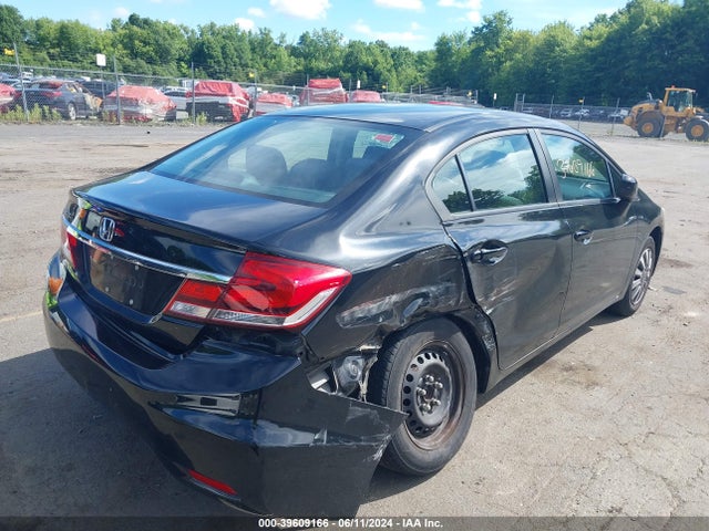 Honda Civic Lx 2014 2HGFB2F57EH507338 Image 4