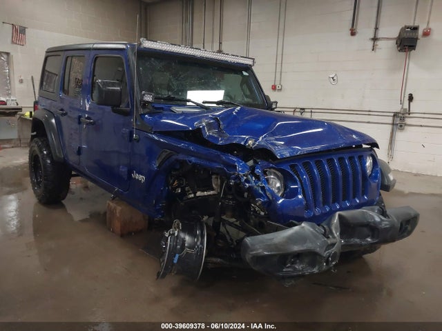 1C4HJXDG1JW182175 Jeep Wrangler Unlimited Sport 4x4