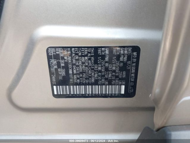 JN8AT3DC8MW107161 Nissan Rogue Platinum Fwd
