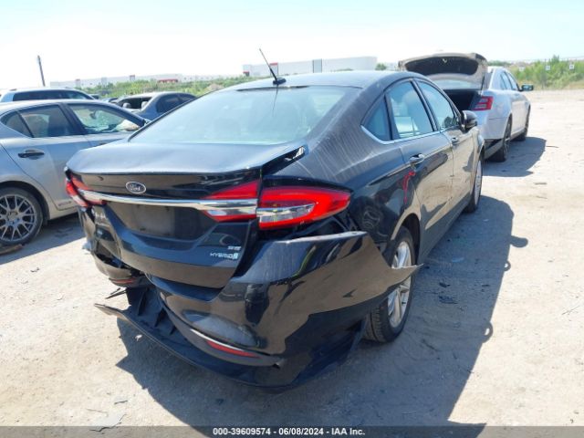 3FA6P0LU8JR186060 Ford Fusion Hybrid Se