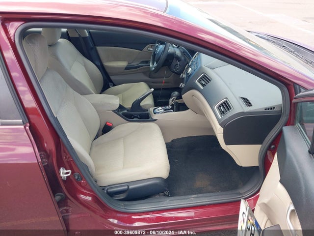 39609872 :رقم المزاد ، 2HGFB2F5XFH513622 vin ، 2015 Honda Civic Lx مزاد بيع
