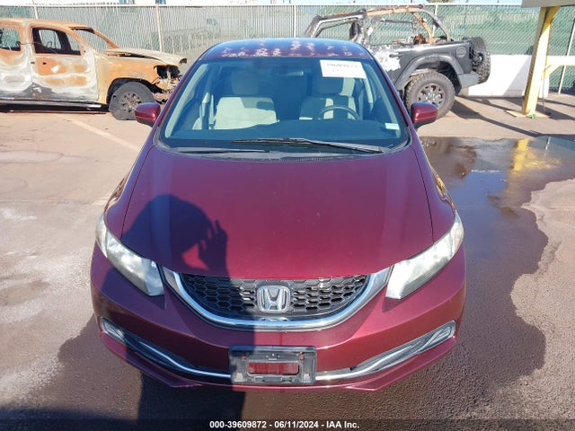39609872 :رقم المزاد ، 2HGFB2F5XFH513622 vin ، 2015 Honda Civic Lx مزاد بيع