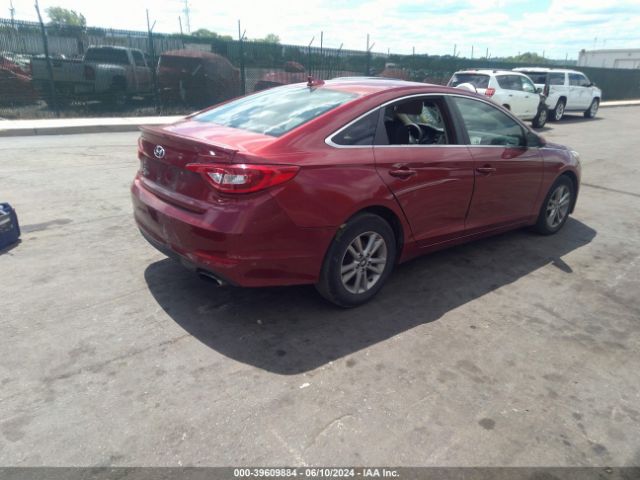 5NPE24AF8GH339967 Hyundai SONATA SE