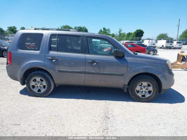 5FNYF4H20FB075581 Honda PILOT LX