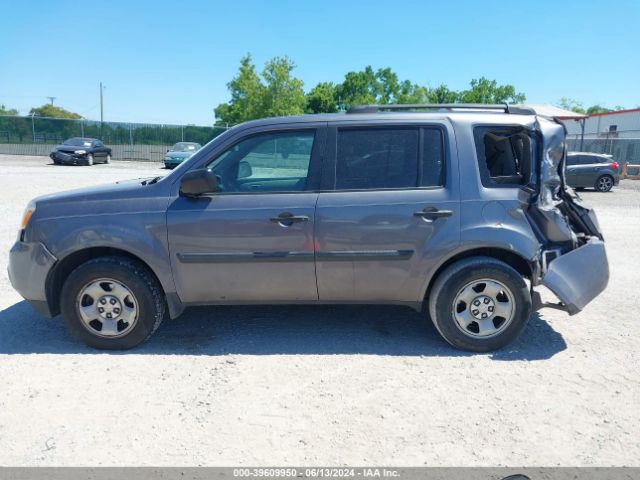 5FNYF4H20FB075581 Honda PILOT LX