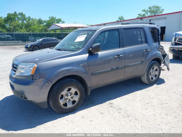 5FNYF4H20FB075581 Honda PILOT LX