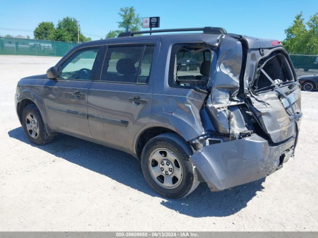 5FNYF4H20FB075581 Honda PILOT LX