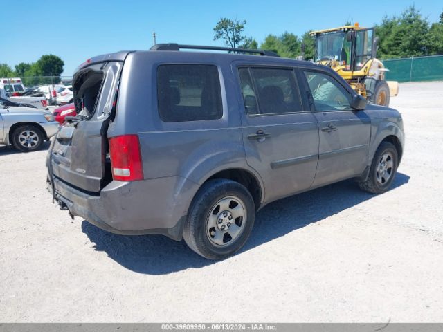 5FNYF4H20FB075581 Honda PILOT LX