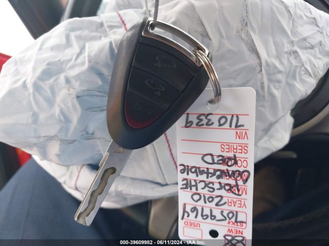 2010 PORSCHE BOXSTER WP0CA2A84AS710339 Photo 10