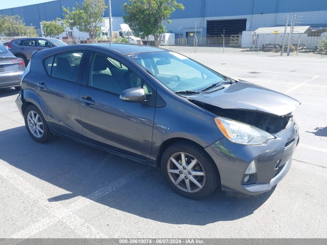 Aukcja sprzedaży 2012 Toyota Prius C Four, vin: JTDKDTB32C1031335, numer aukcji: 39610074