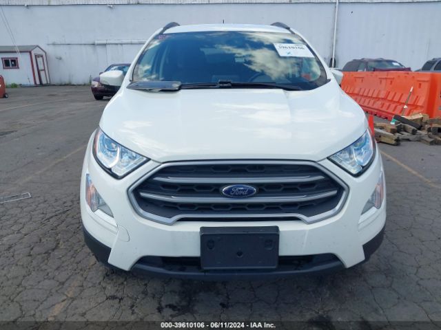 MAJ6S3GL8LC338485 Ford Ecosport Se