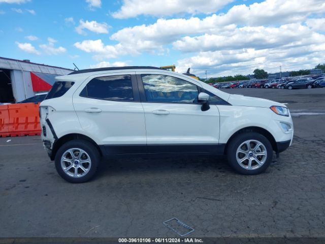 MAJ6S3GL8LC338485 Ford Ecosport Se
