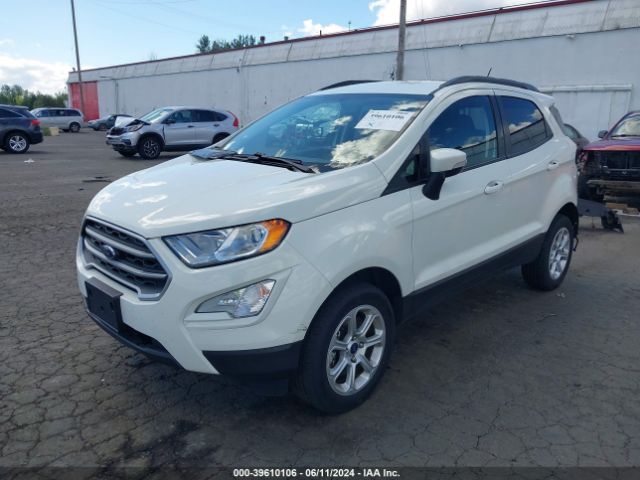 MAJ6S3GL8LC338485 Ford Ecosport Se