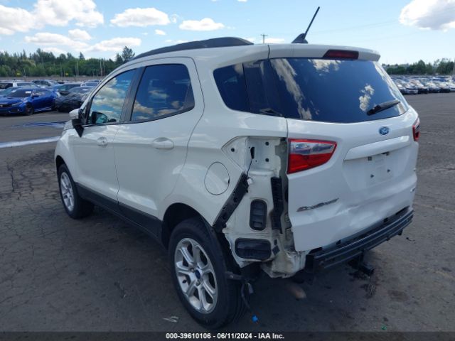 MAJ6S3GL8LC338485 Ford Ecosport Se