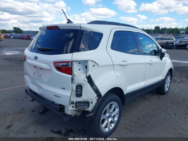 MAJ6S3GL8LC338485 Ford Ecosport Se