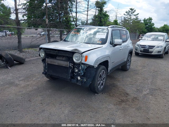 Jeep Renegade Limited 4x4 2017 ZACCJBDB8HPF09907 Image 2