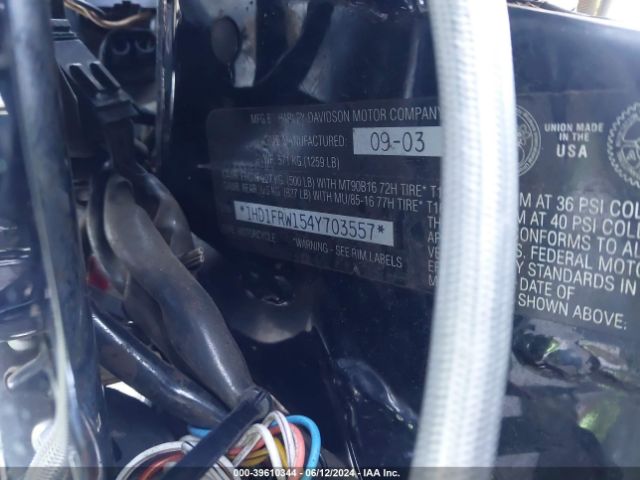 2004 HARLEY-DAVIDSON FLHRCI 1HD1FRW154Y703557 Photo 9