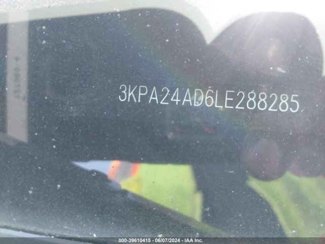 3KPA24AD6LE288285 KIA RIO S