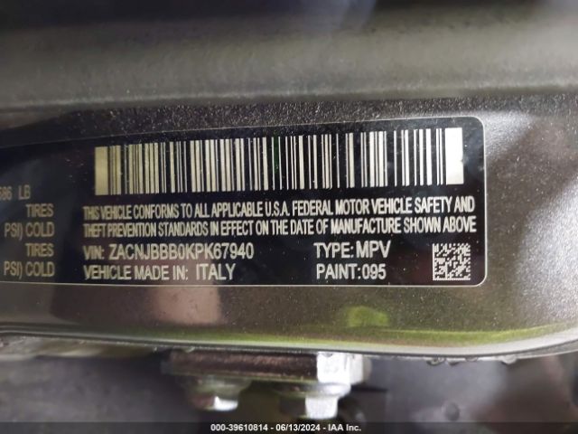 ZACNJBBB0KPK67940 Jeep Renegade Altitude 4x4