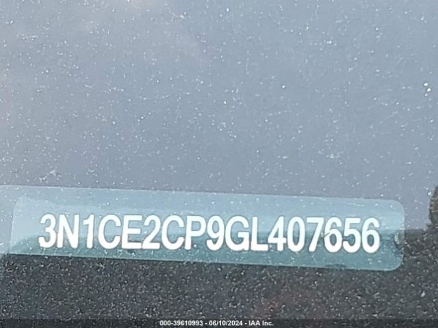 3N1CE2CP9GL407656 Nissan VERSA NOTE