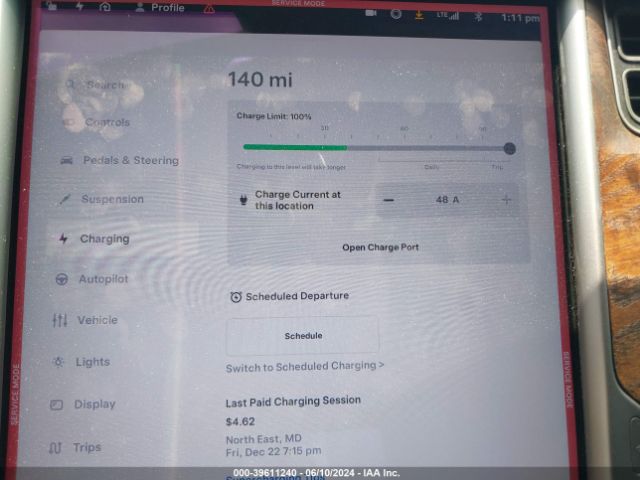 5YJSA1E25MF421578 Tesla Model S Long Range Dual Motor All-wheel Drive/long Range Plus Dual Motor All-wheel Drive