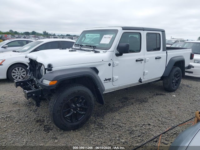 1C6HJTAG6PL565768 Jeep Gladiator Sport S 4x4