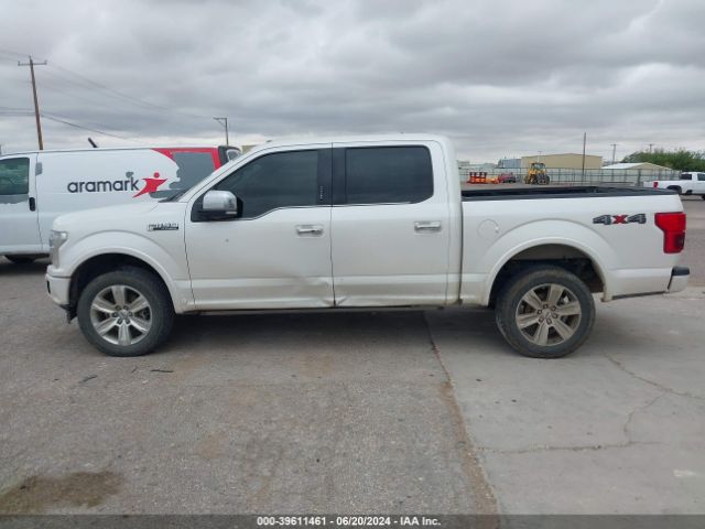 1FTEW1E58JFA20347 Ford F-150 Platinum