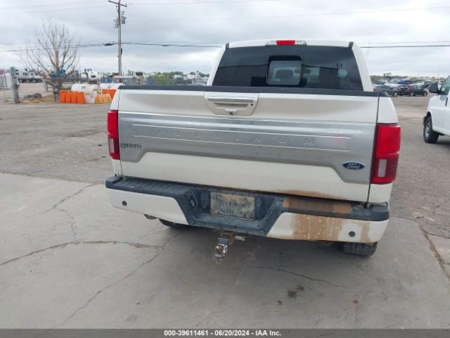 1FTEW1E58JFA20347 Ford F-150 Platinum