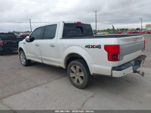 1FTEW1E58JFA20347 Ford F-150 Platinum