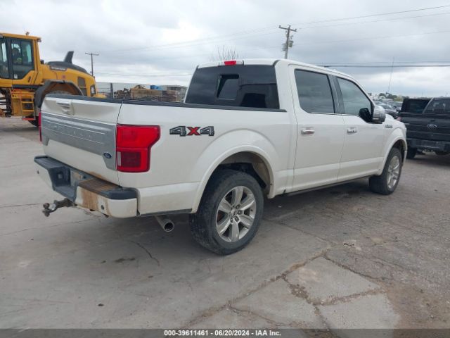 1FTEW1E58JFA20347 Ford F-150 Platinum