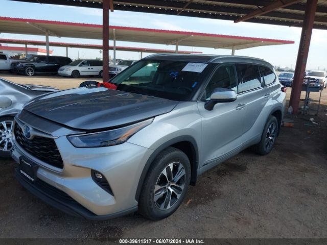 5TDGBRCH0NS552665 Toyota Highlander Hybrid Xle