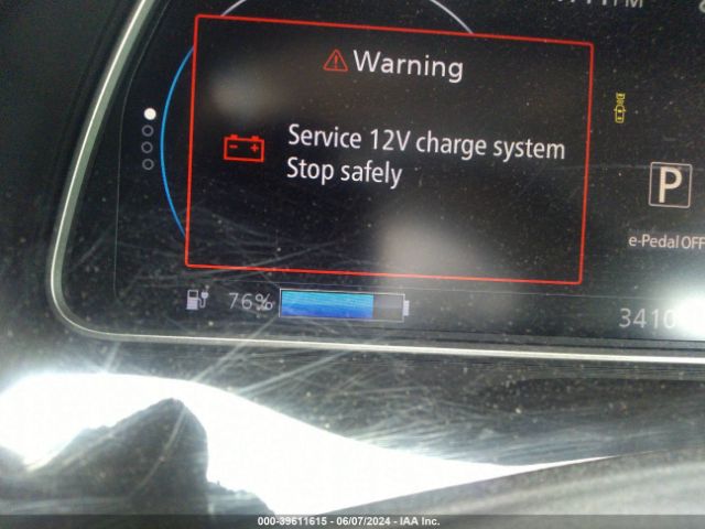 1N4BZ1CP9KC319031 Nissan Leaf Sv Plus