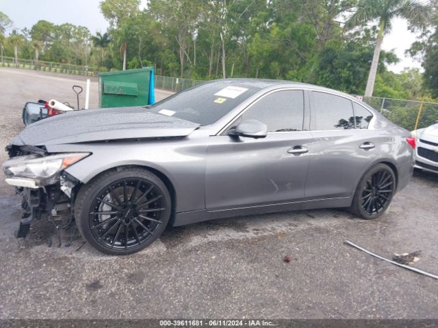 JN1FV7AP4GM420446 Infiniti Q50 3.0t Red Sport 400