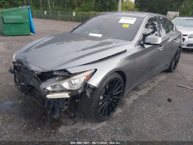 JN1FV7AP4GM420446 Infiniti Q50 3.0t Red Sport 400