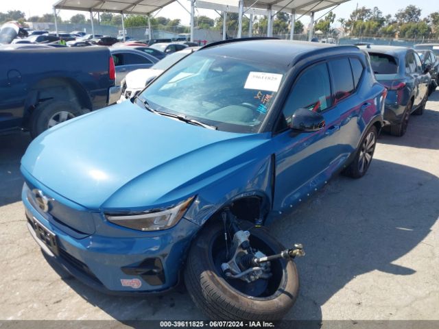 YV4ED3UL7P2029460 Volvo Xc40 Recharge Pure Electric Twin Plus