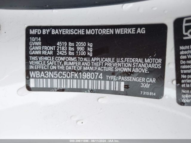 WBA3N5C50FK198074 BMW 428i Xdrive