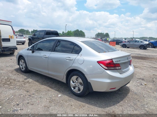 Aukcja sprzedaży 2013 Honda Civic Lx, vin: 19XFB2F57DE009066, numer aukcji: 39611959