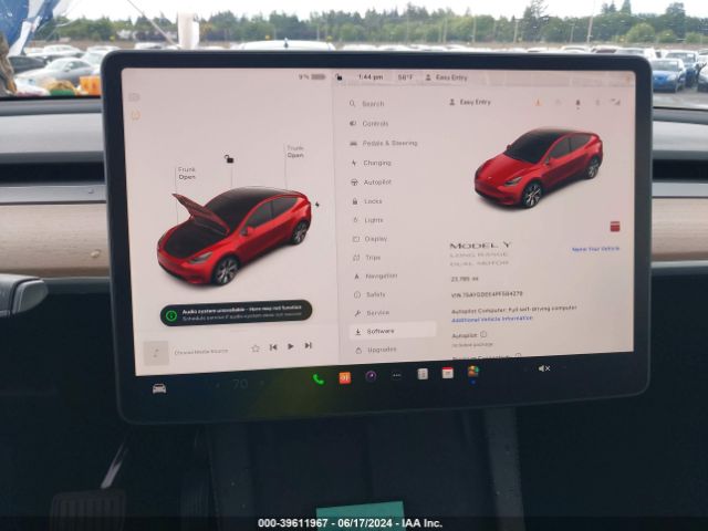 7SAYGDEE4PF584279 Tesla Model Y Awd/long Range Dual Motor All-wheel Drive