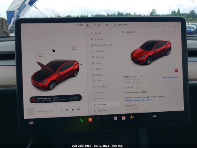 7SAYGDEE4PF584279 Tesla Model Y Awd/long Range Dual Motor All-wheel Drive