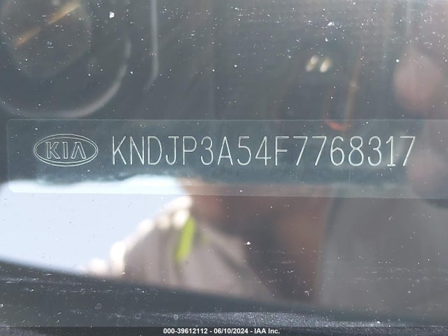 KIA SOUL + 2015 KNDJP3A54F7768317 Image 9